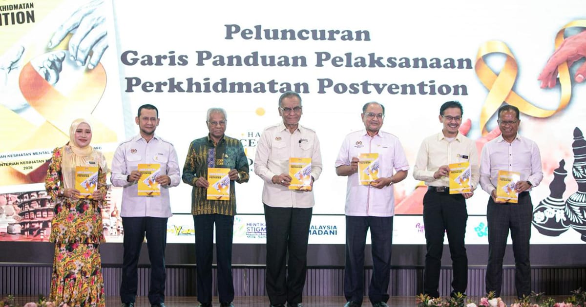 Malaysia launches suicide prevention framework with postvention guidelines