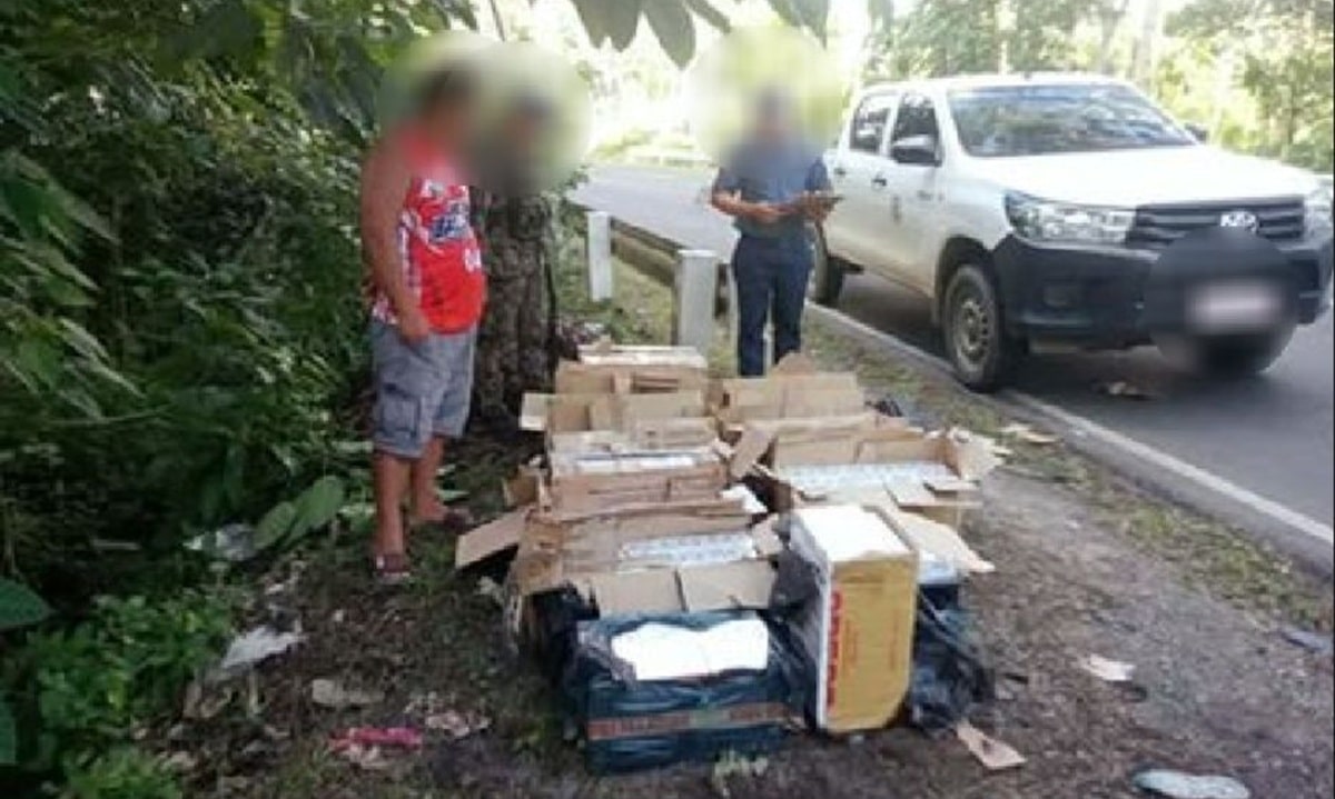 Philippine police seize P17.65 million in contraband cigarettes