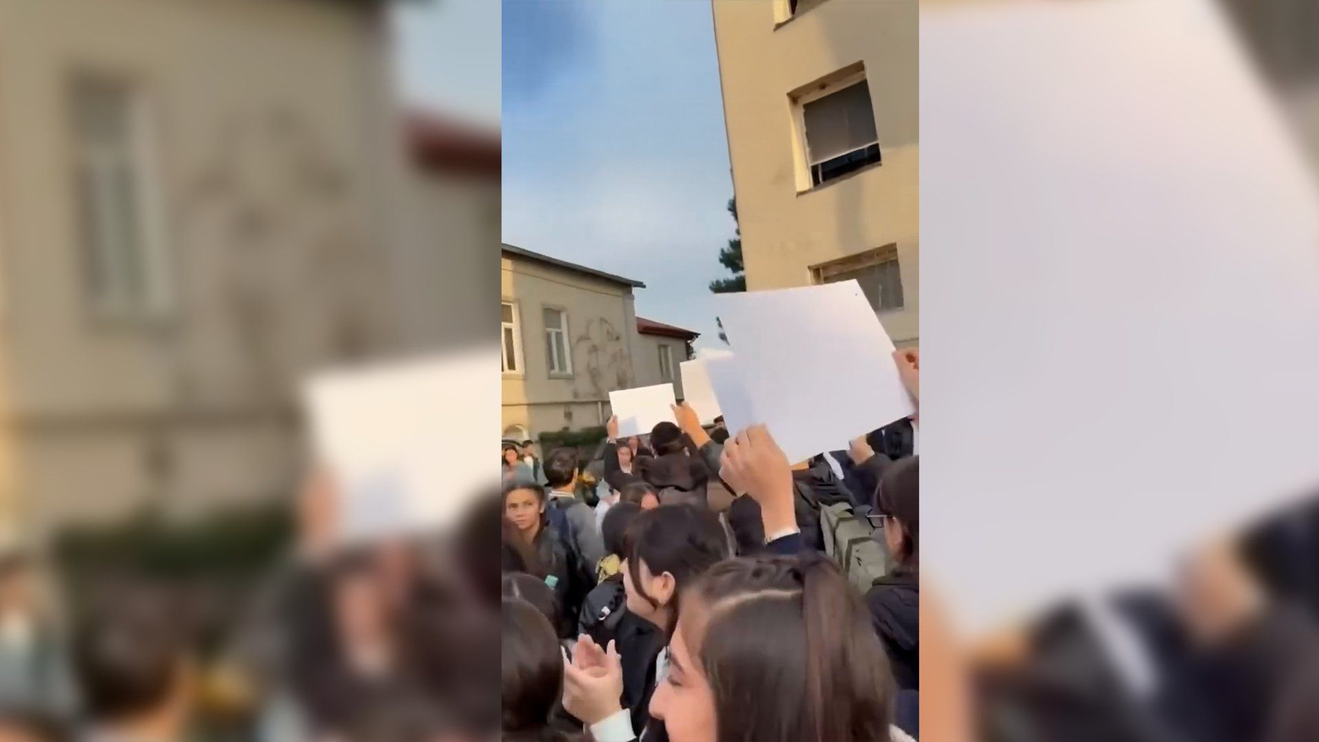 Azerbaijan students stage protests over new hijab dress code policy