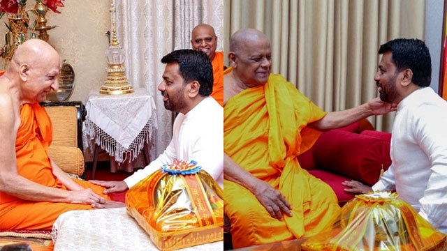 President meets with senior Buddhist clergy leaders in official visit