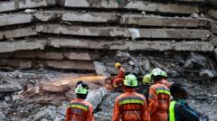 Seven reported missing as unfinished building collapses in Nairobi