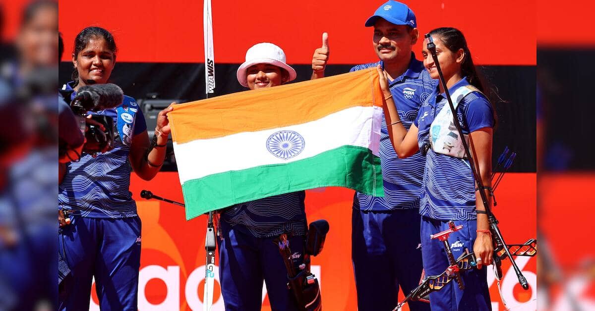 India clinches historic women's recurve team gold at Asian Games 2026