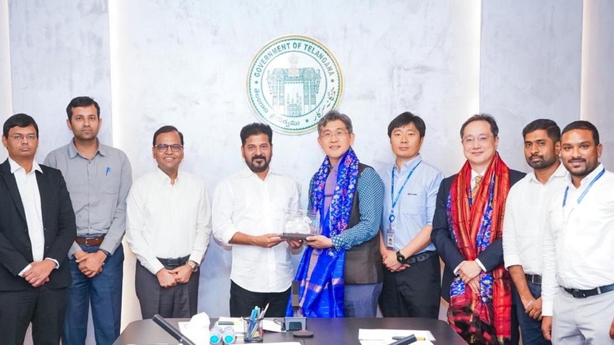 Telangana CM pitches Hyderabad as hub for Hyundai's manufacturing operations