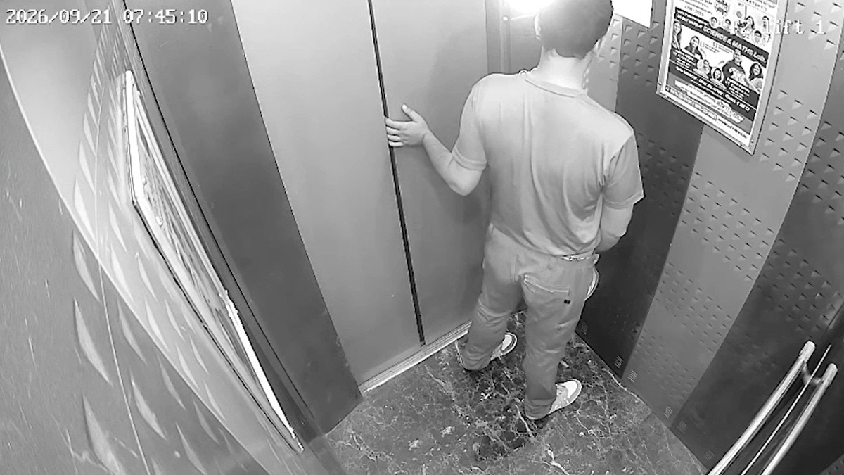 Man caught urinating in apartment lift; video goes viral on social media