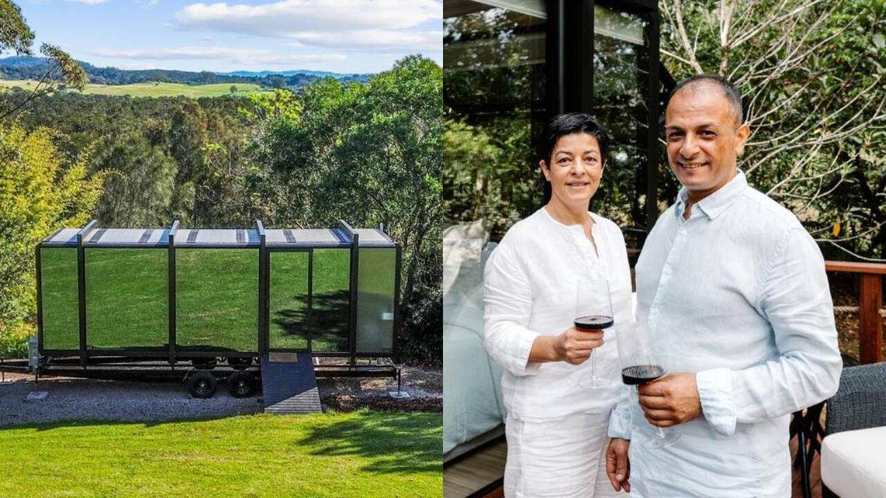 Australian couple doubles investment returns with holiday pod venture