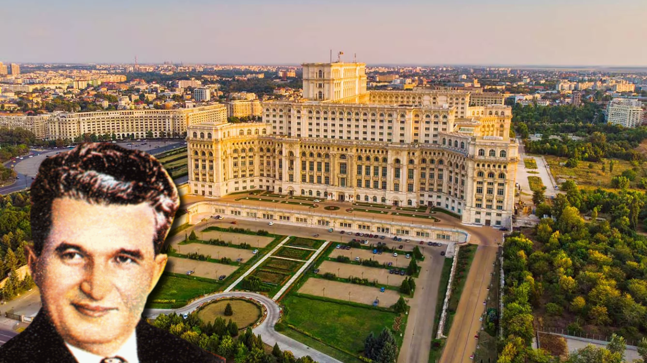 Bucharest's massive Parliament palace built on rubble of 10,000 homes