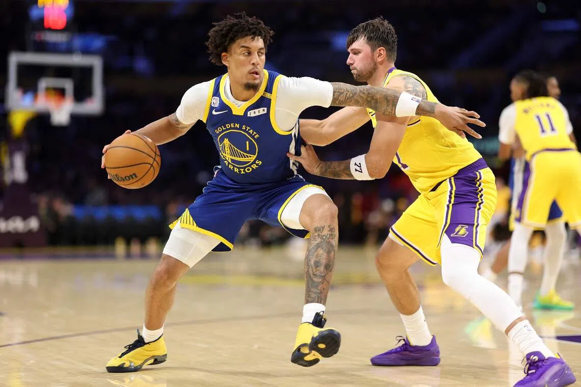 Warriors seek redemption against Lakers in NBA rematch