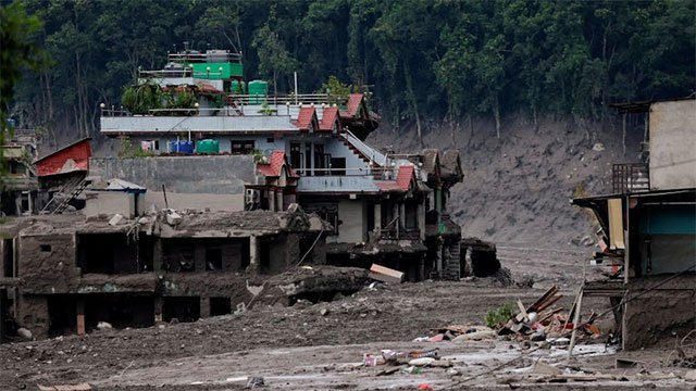 Nepal earthquake triggered deadly landslide, foreign minister confirms