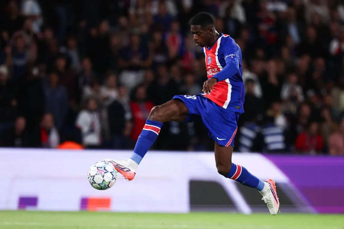PSG demolish Slovan Bratislava 6-1 in European rout