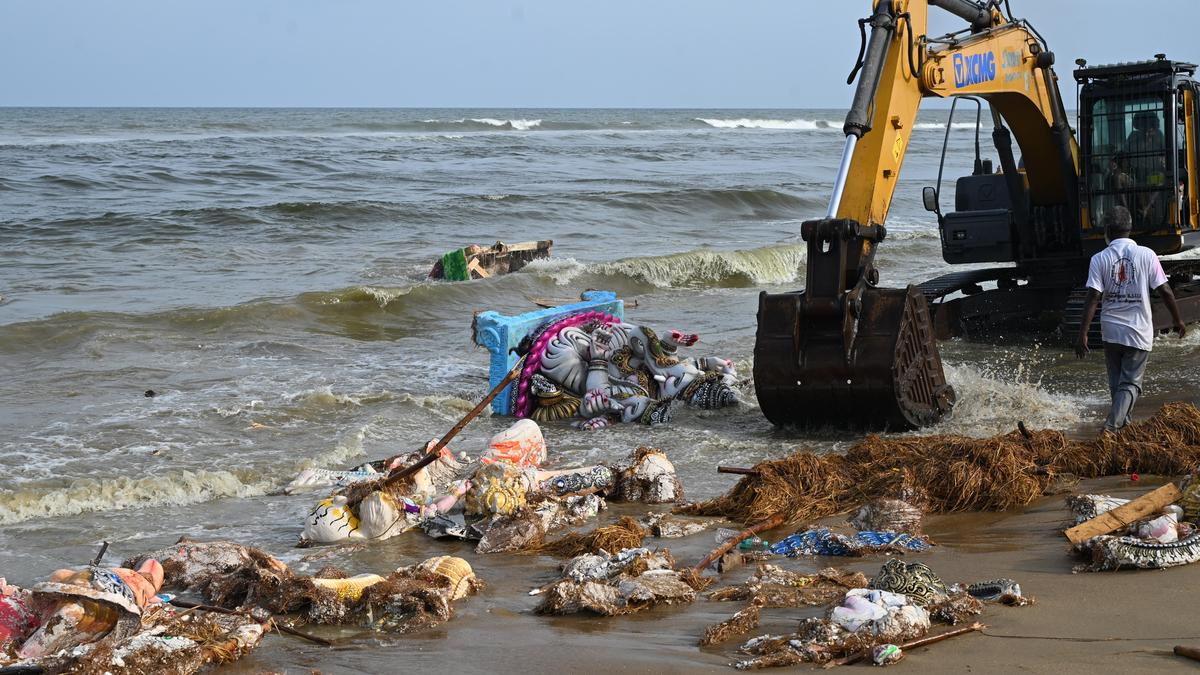 Chennai reroutes Vinayaka idol immersions to protect coastal zones