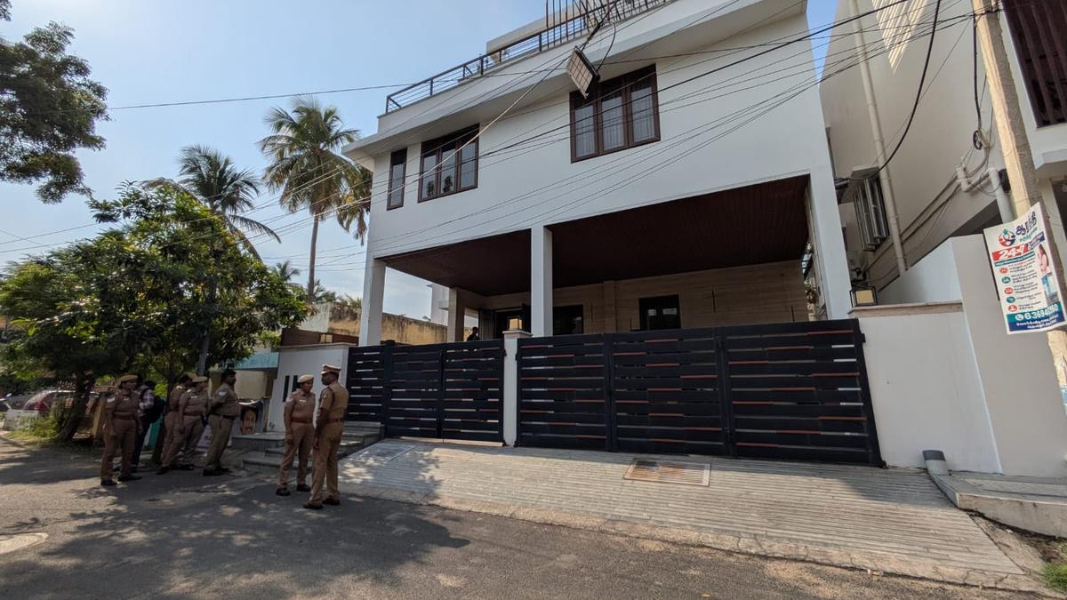 Police raid DMK minister's residence in school fraud probe