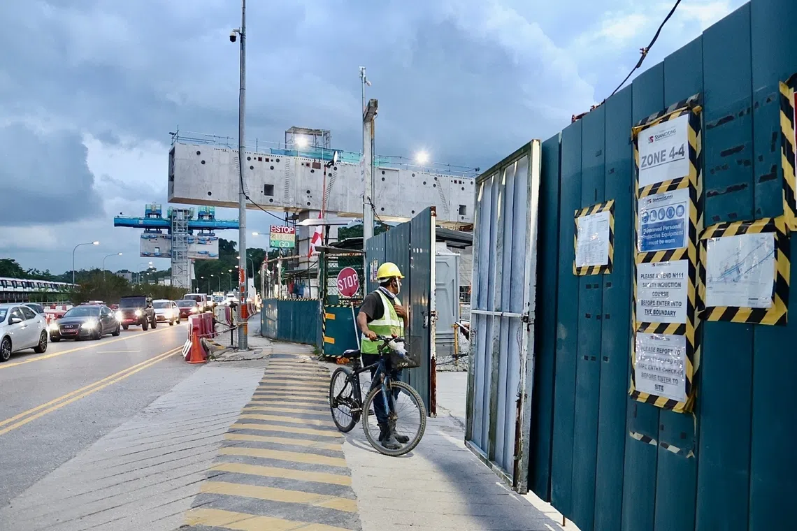 Police rule out foul play in fatal Lentor construction accident