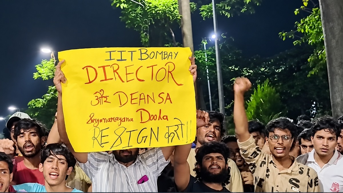 IIT Bombay Students Protest After Second-Year Student's Death