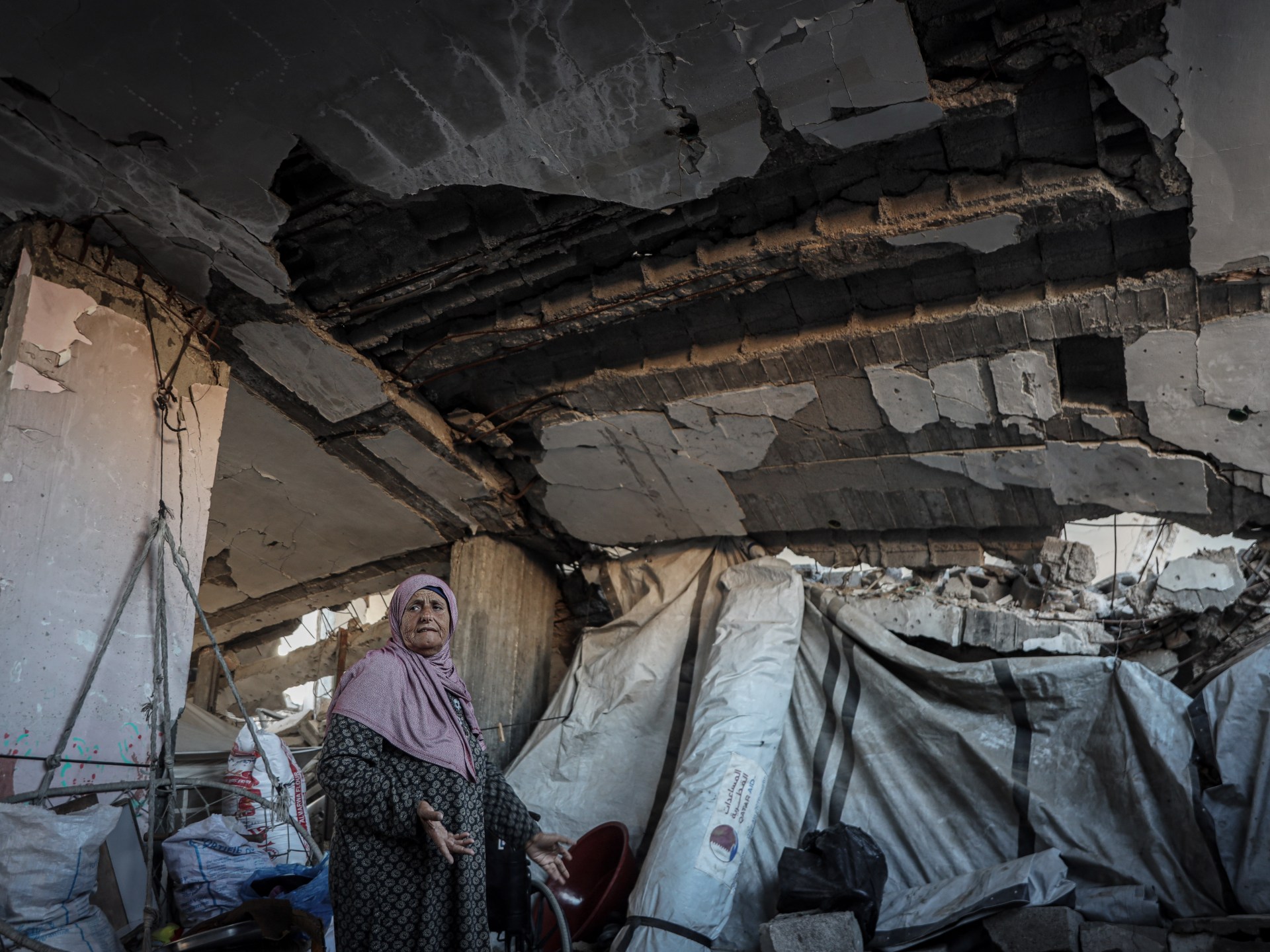 Gaza families risk collapse living in war-damaged buildings