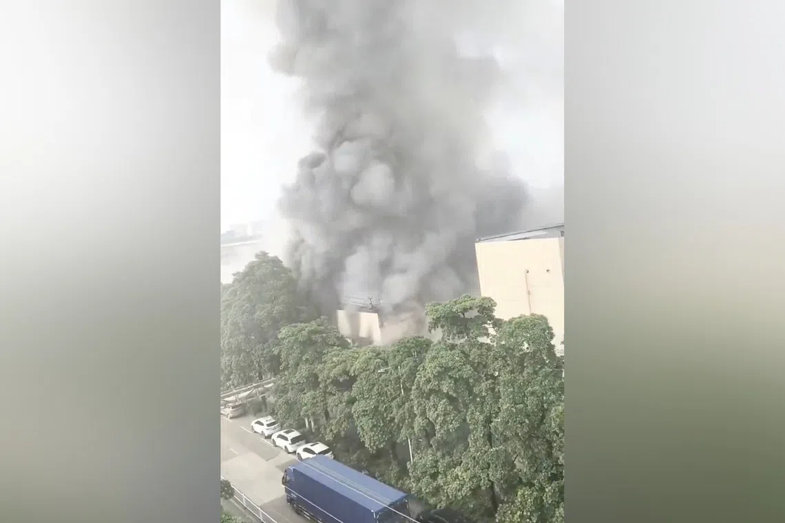 Eight dead in textile factory blaze at Foshan industrial park