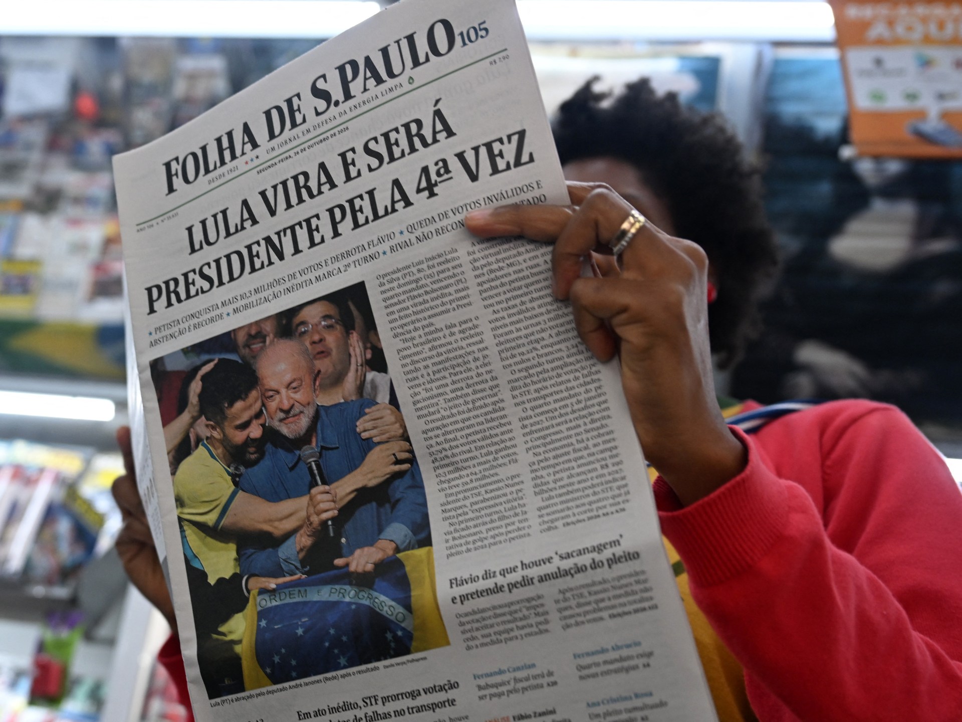 Brazilian real tumbles as markets digest Lula's election victory