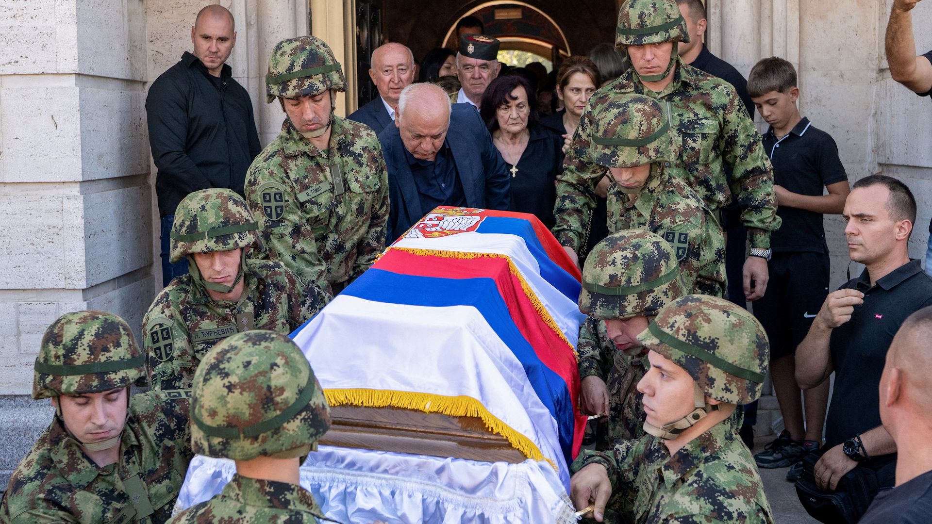 Thousands gather for funeral of convicted Bosnian war criminal Mladic