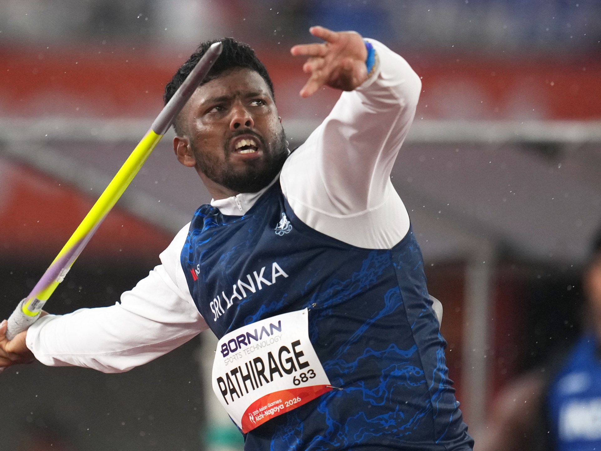 Sri Lanka's Pathirage captures Asian Games javelin gold