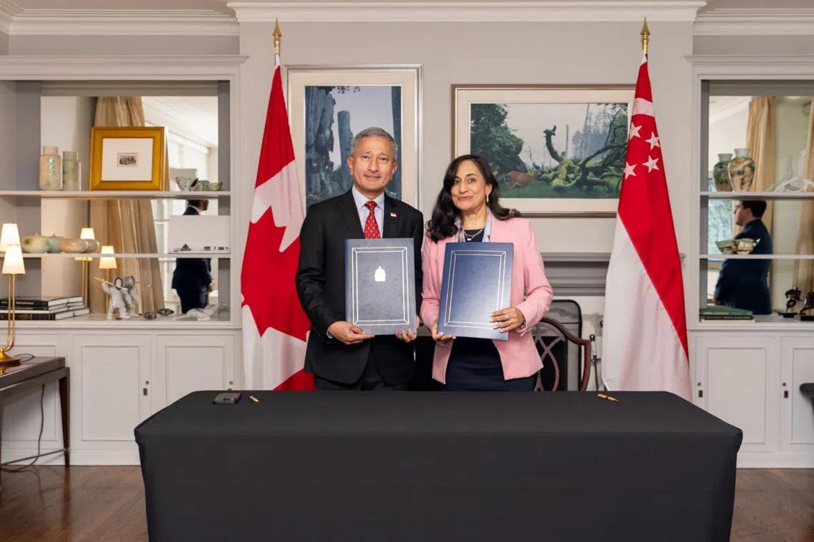Singapore, Canada forge economic partnership framework