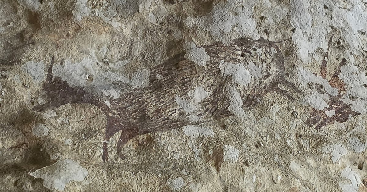 Indonesia's ancient cave art faces new threat from raging wildfires