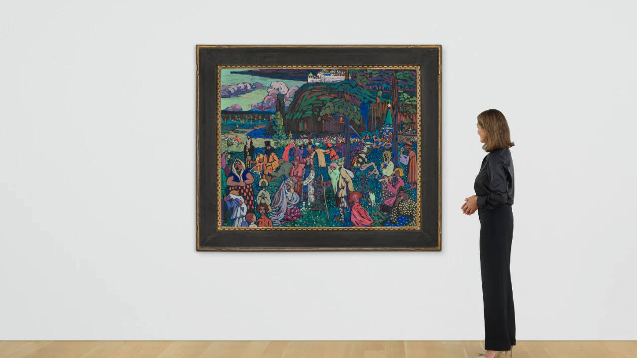 Nazi-looted Kandinsky painting fetches $42 million at auction