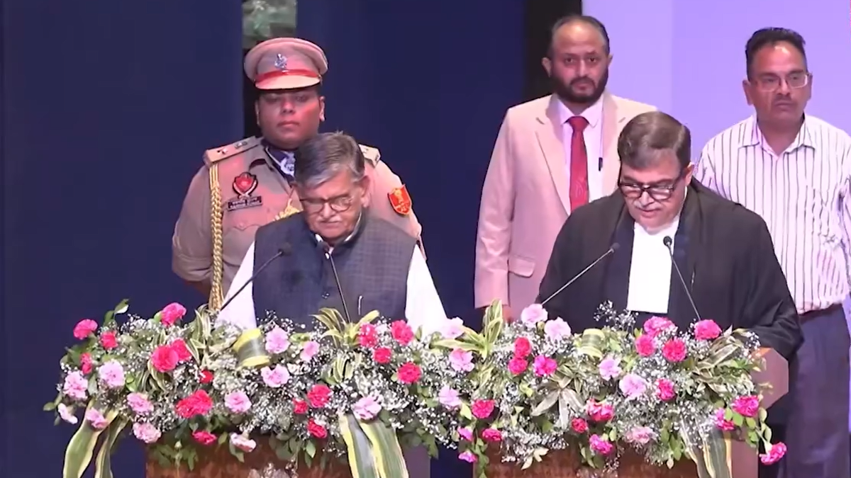 Justice Ashwani Kumar Mishra sworn in as Punjab and Haryana HC chief