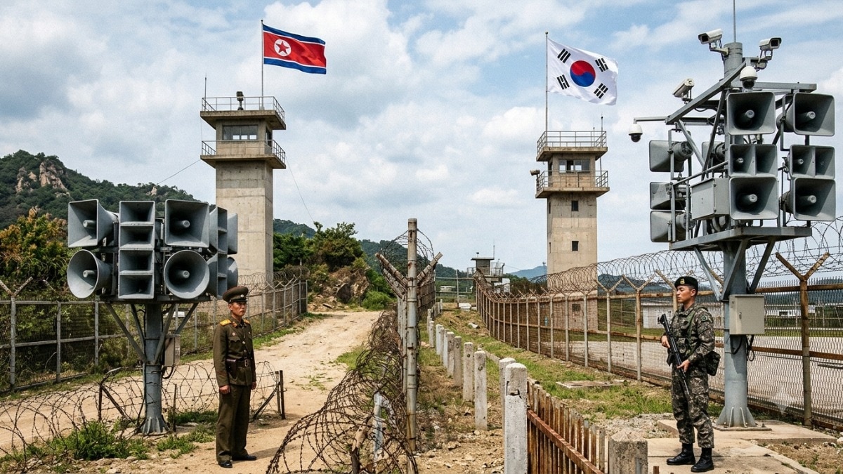 Loudspeakers at Korea Border: An Unusual Psychological Warfare Tool