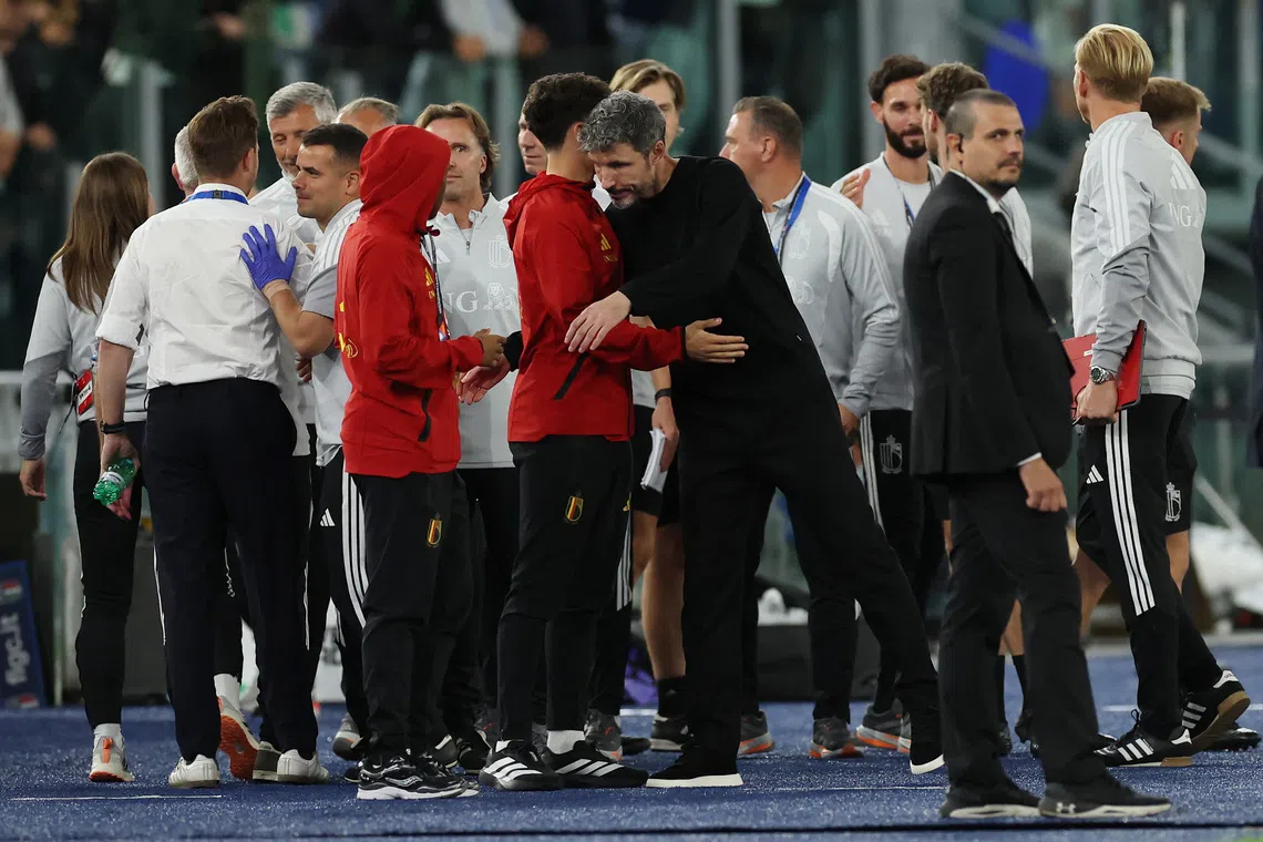 Van Bommel eager for Zidane test as Belgium prepares France clash