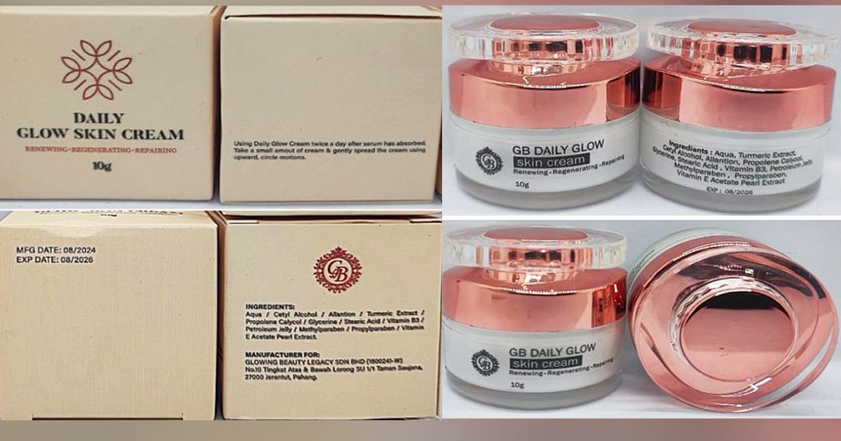 Malaysia's Health Ministry warns against toxic cosmetic product