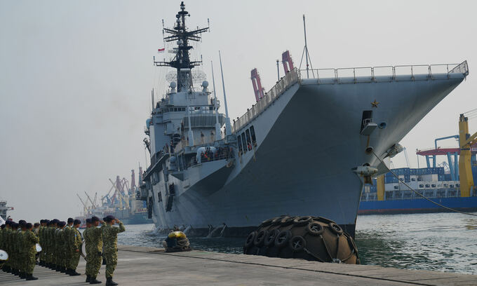 Indonesia tiếp nhận tàu sân bay đầu tiên, trở thành nước thứ hai Đông Nam Á sở hữu