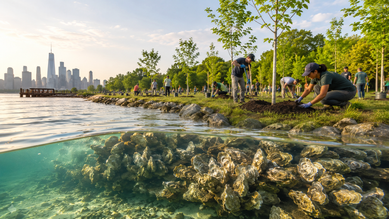 From Bette Midler's Vision: 200,000 Trees Transform New York Parks