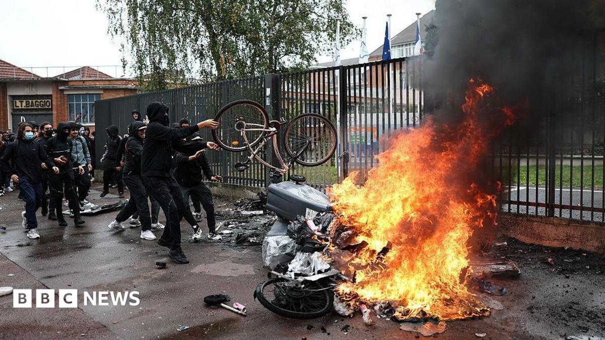 France arrests over 400 in escalating high school protest crackdown