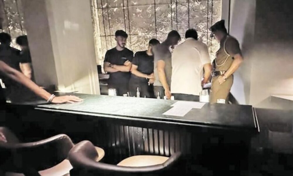 Excise officials shut down illegal nightclub in central Colombo