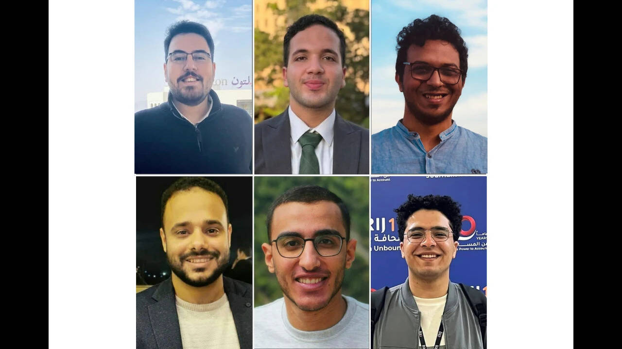 Egypt detains six journalists from fact-checking outlet on terror charges