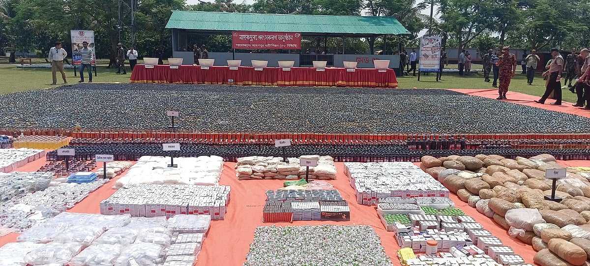 Illicit drugs flood Bangladesh via porous borders, fueling urban markets