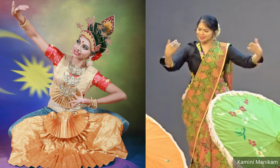Malaysian dancer infuses national identity into classical Bharatanatyam costume