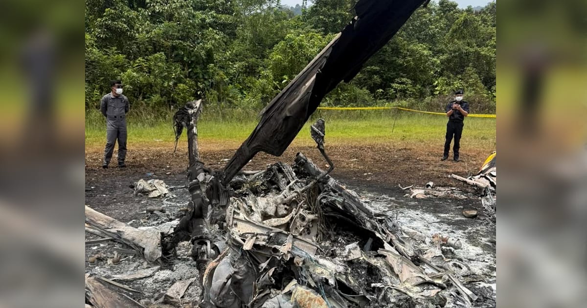 Polis Sahkan Identiti Mangsa Nahas Helikopter Sarawak