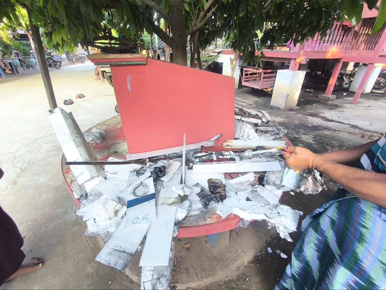Myanmar military airstrike disrupts religious ceremony in Sagaing