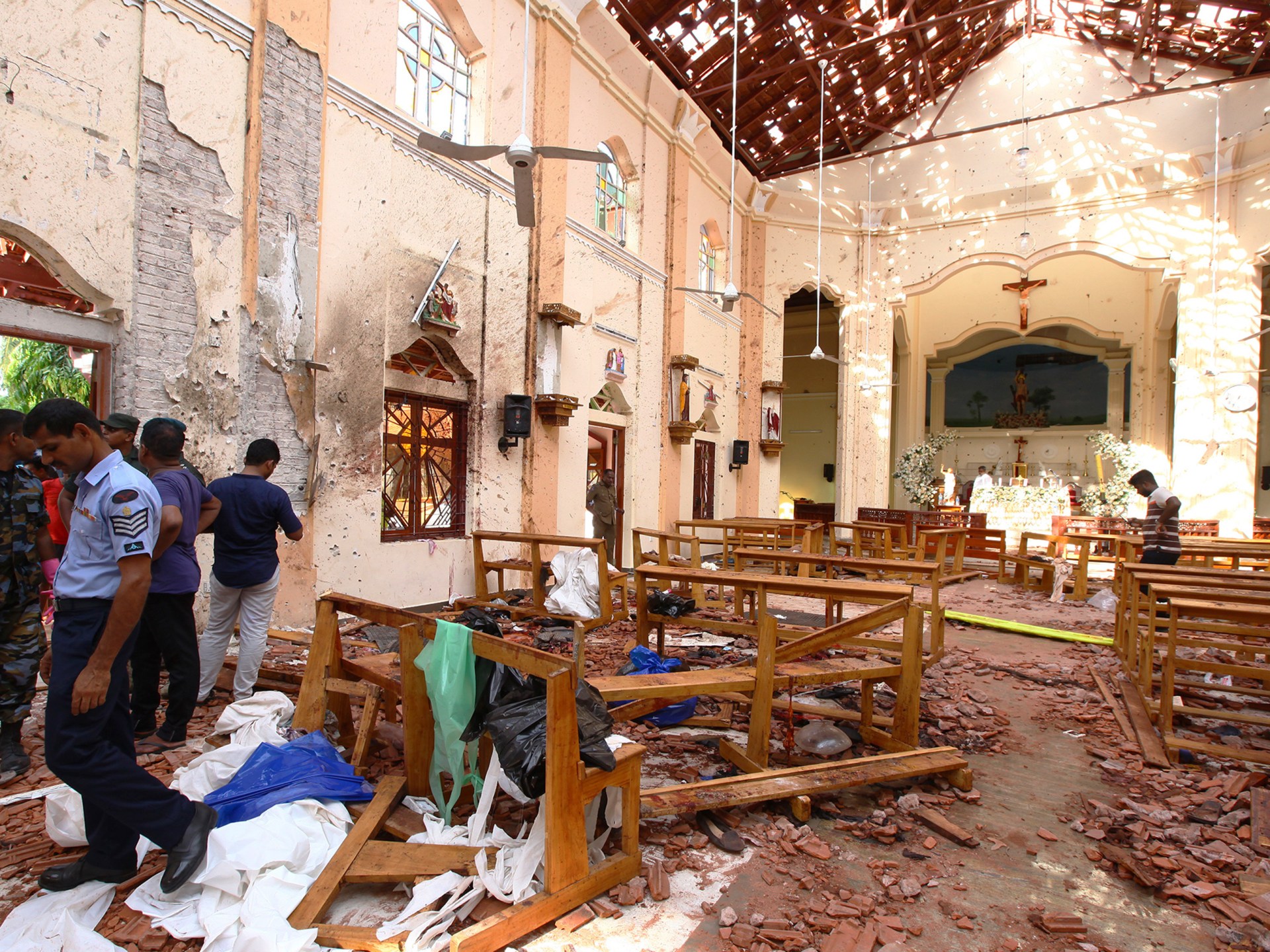 Sri Lanka convicts 15 over Easter bombings; families seek political answers