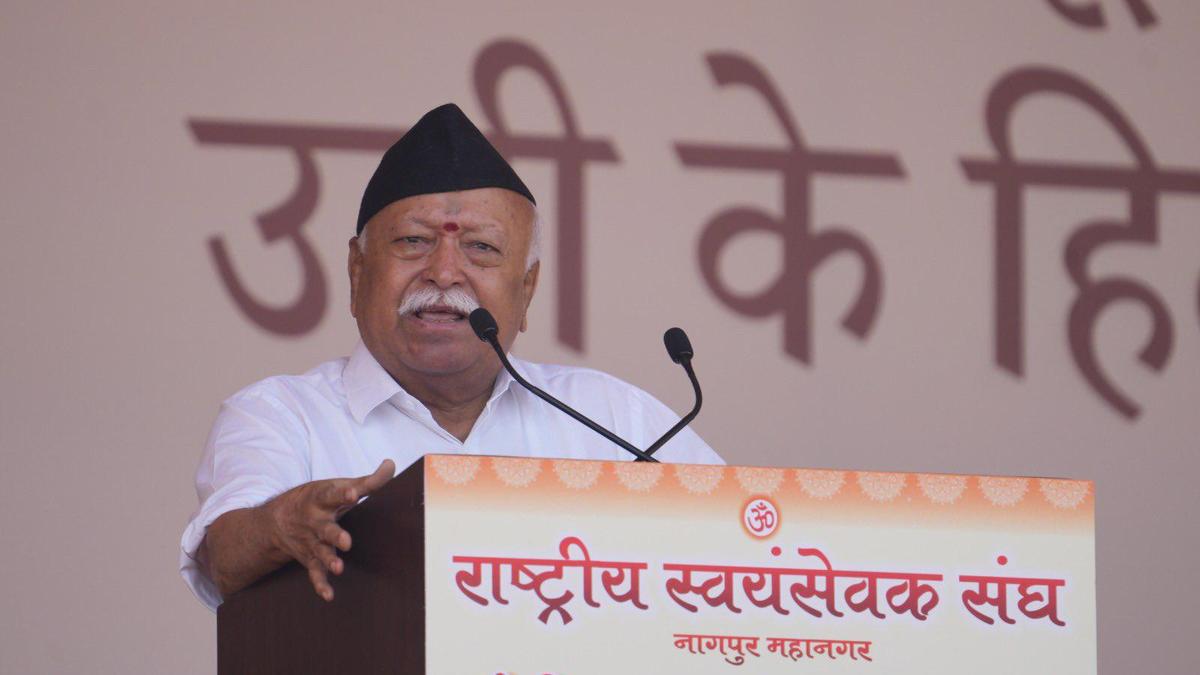 Bhagwat warns against divisive agitations, calls for Hindu-rooted unity