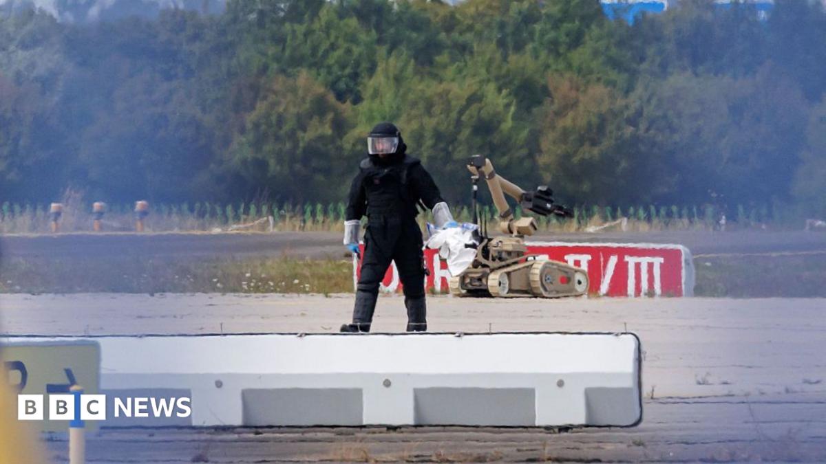 Germany accuses Russia of drone attack on Leipzig airport