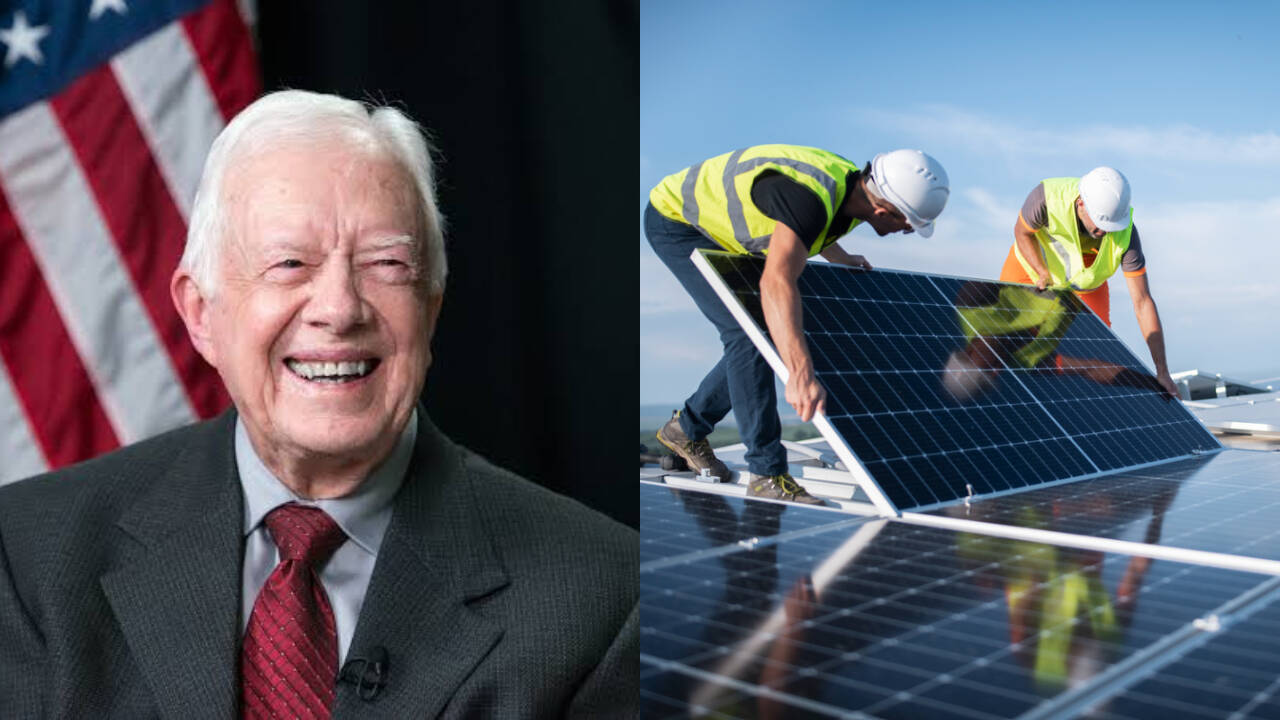 Carter's Georgia farm pioneered residential solar energy decades ago