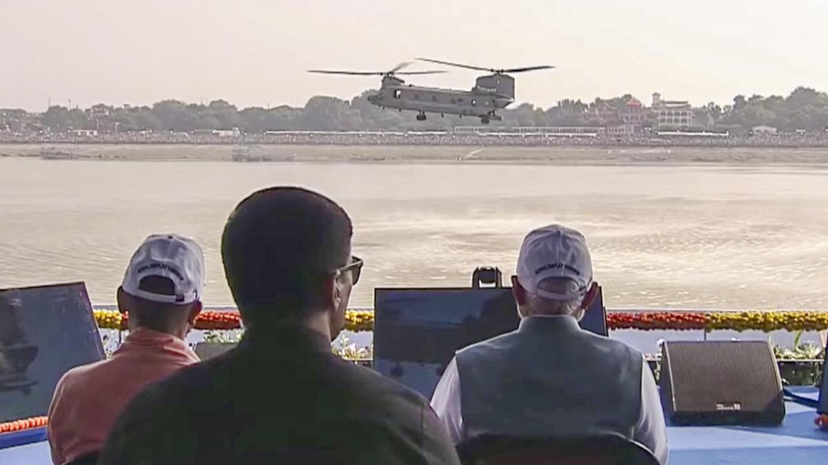 PM Modi attends IAF air show in Varanasi marking 94th anniversary