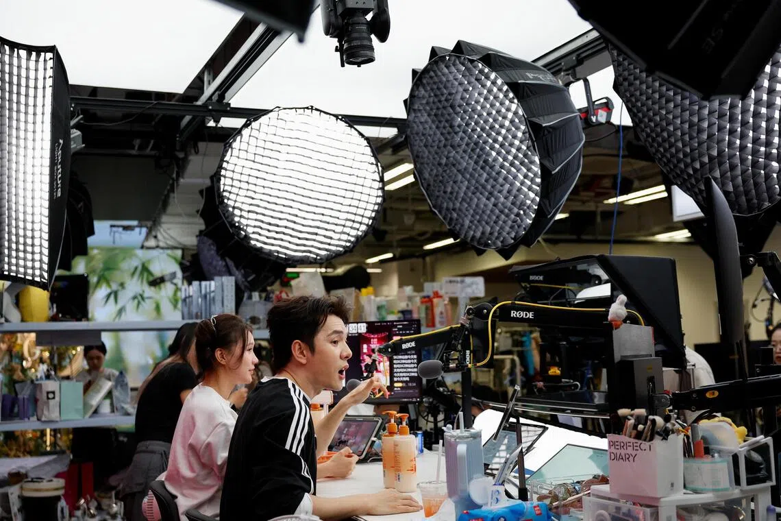 China's live-stream shopping kings face AI host challenge amid slower growth