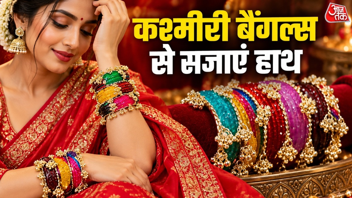 Kashmiri Bangles Emerge as Festive Fashion Choice Over Traditional Glass Designs