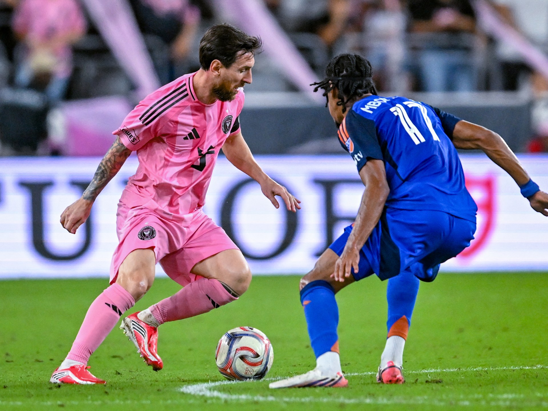Messi's Inter Miami held to draw as Cincinnati strikes late