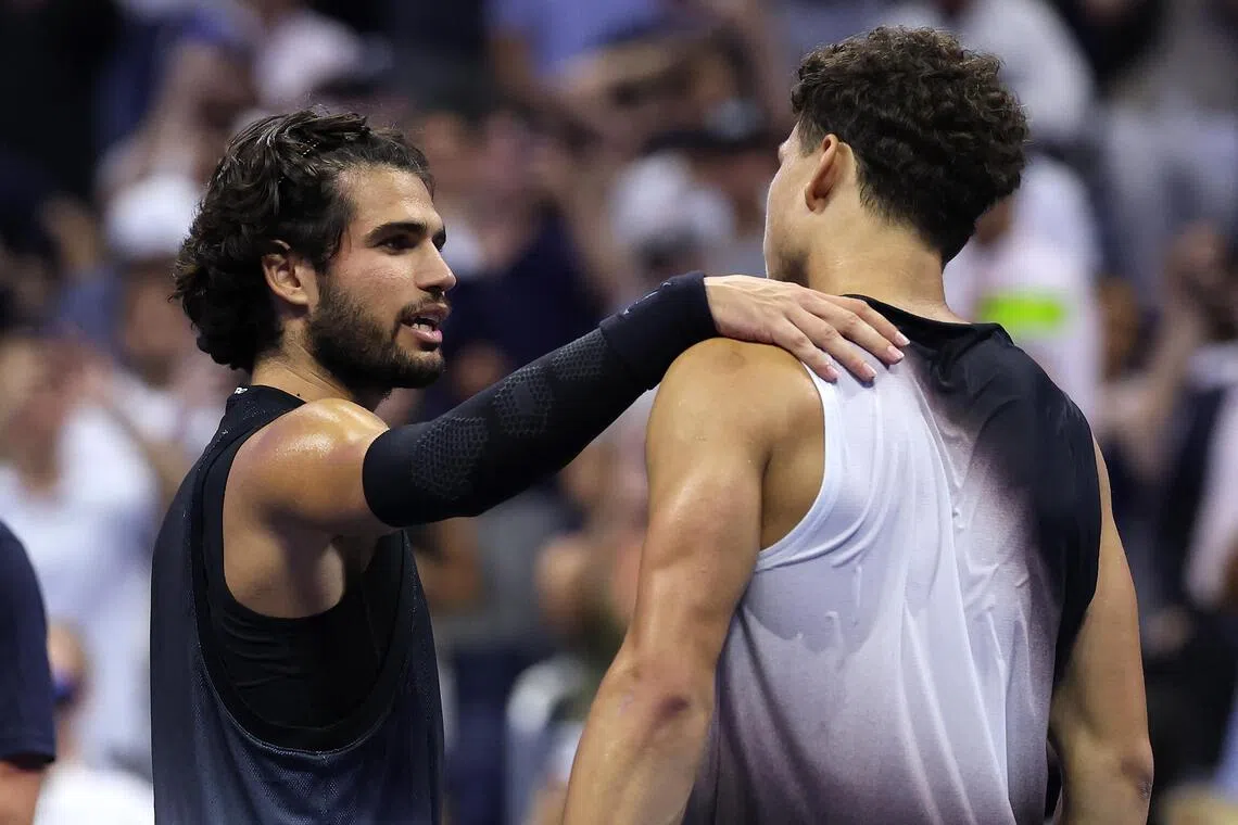 Alcaraz bows out at US Open after record-breaking marathon night