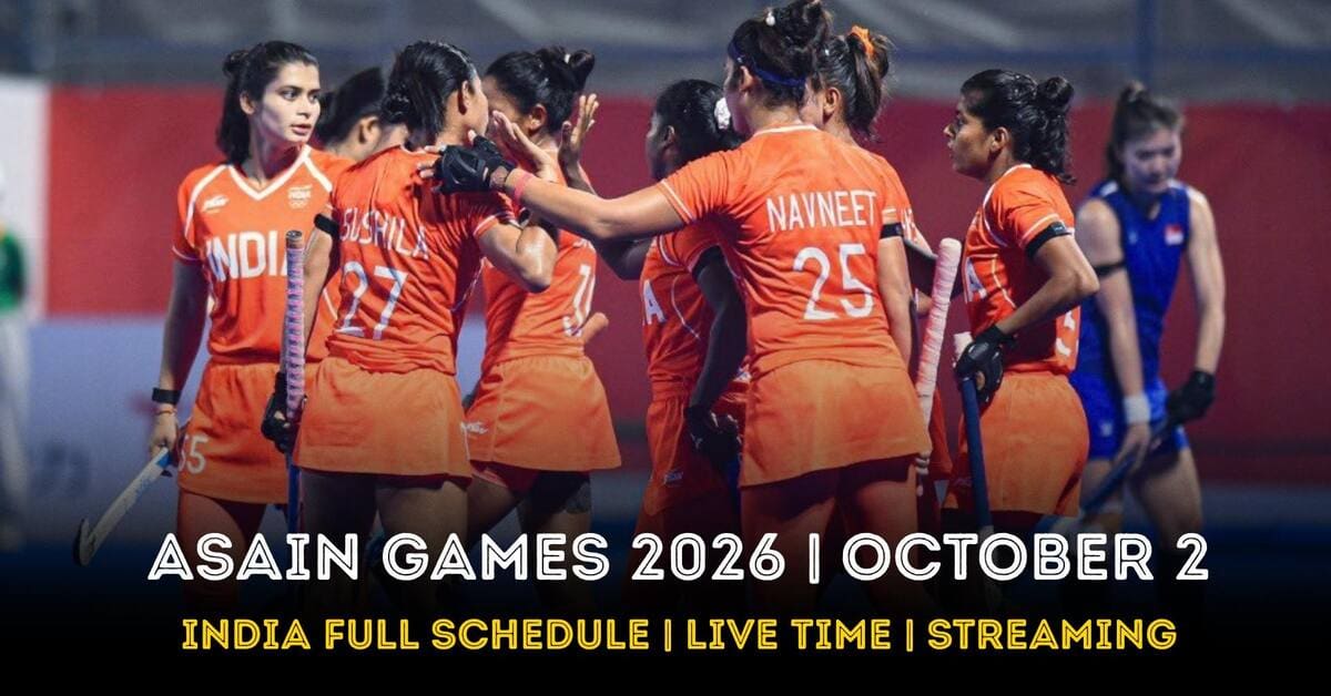 India targets multiple medals on Asiad Games' October 2 schedule