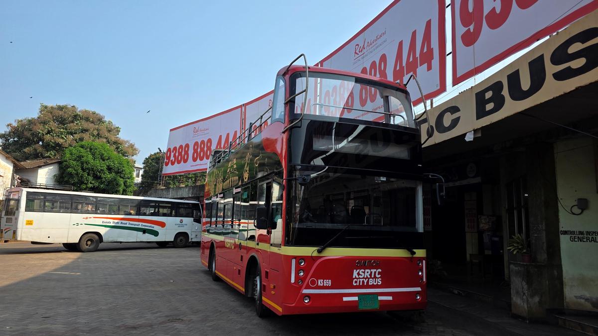 दशहरे पर कन्नूर में दोमंजिला बस से सैर की सुविधा