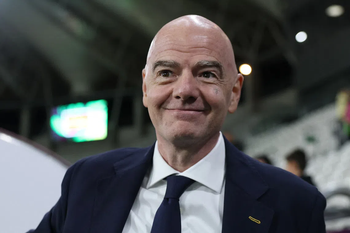Arab football body throws support behind FIFA chief Infantino